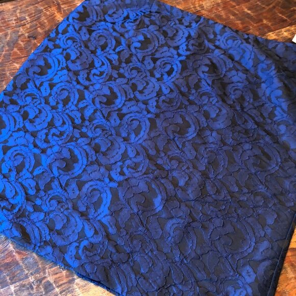 Coldwater Creek Colbalt Blue Skirt Sz22
